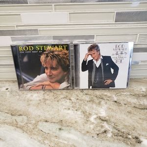 2 Rod Stewart C.D. 'S As time goes by and The Best of Rod Stewart CDS